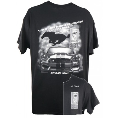 T-Shirt Homme Noir Shelby GT350